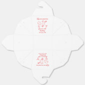 Quinceanera 15th birthday red beach party tree sun bedankdoosjes (Ongevouwen)