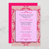 Quinceanera - Aangepaste uitnodigingen (Voorkant / Achterkant)