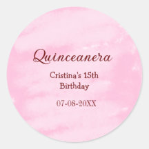 Quinceanera anos 15e verjaardag voeg naam textuur 