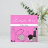 Quinceanera Birthday Kaart (Staand voorkant)