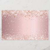 Quinceañera blush roze budget Opslaan van de datum Flyer (Achterkant)