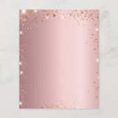 Quinceanera blush roze jurk flyer (Achterkant)