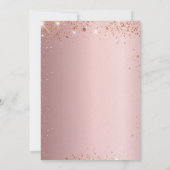 Quinceanera blush roze roze roze roodbruine jurk l kaart (Achterkant)