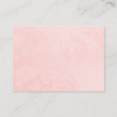 Quinceanera Butterfly Budget RSVP-kaart Informatiekaartje (Achterkant)