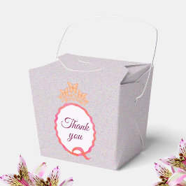 Quinceañera Butterfly Crown Squiggle Thank You Bedankdoosjes