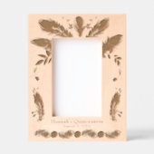 Quinceañera cadeau om haar dag te vieren gegraveerde lijstjes (Voorkant)