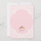 Quinceañera Celebration Invitation Kaart (Achterkant)