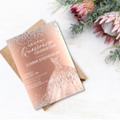 Quinceanera Celebration party Dress Diamonds Kaart