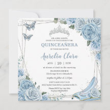 Quinceañera Cinderella Princess Baby Floral