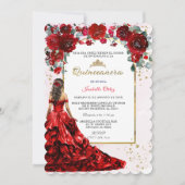 Quinceanera-citaten in het Spaans Kaart (Voorkant)