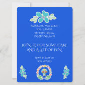 QUINCEANERA DAG VAN DE DODE INVITATIE KAART (Achterkant)