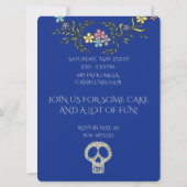 QUINCEANERA DAG VAN DE DODEN UITNODIGING (Achterkant)