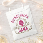 Quinceanera Dama Bedankzakje (Geknipt)