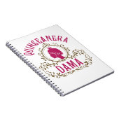 Quinceanera Dama Notitieboek (Rechterzijde)