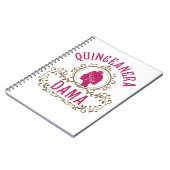 Quinceanera Dama Notitieboek (Linkerzijde)