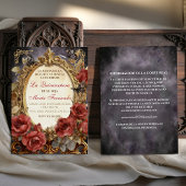 Quinceañera Dark Fantasy Gótica Romántica Kaart
