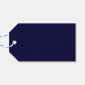 Quinceañera Eiffeltoren Sterrennacht Cadeaulabel (Achterkant Horizontaal)