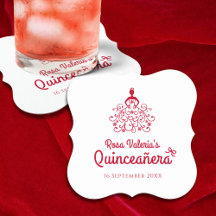 Quinceañera Elegant Rood
