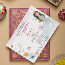 Quinceañera Elegante: Miss Quince Invitaciones Ros