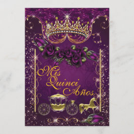 Quinceañera en Sweet 16 Feest Uitnodigingen