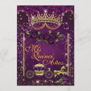 Quinceañera en Sweet 16 Feest Uitnodigingen