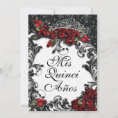 Quinceañera en Sweet 16 Party Uitnodigingen (Voorkant)