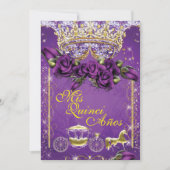 Quinceañera en Sweet 16 Party Uitnodigingen (Voorkant)