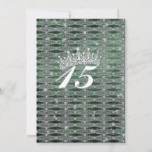 Quinceañera en Sweet 16 Party Uitnodigingen (Achterkant)