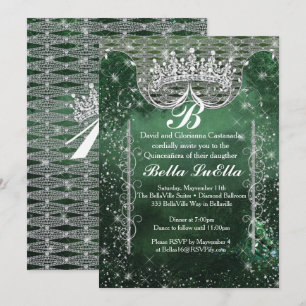 Quinceañera en Sweet 16 Party Uitnodigingen