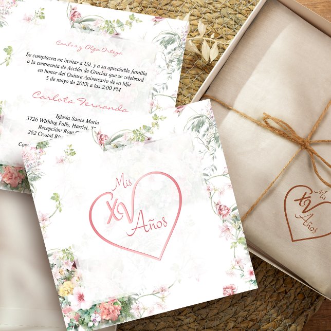 Quinceañera Fancy kalligrafie (Creator heeft geüpload)