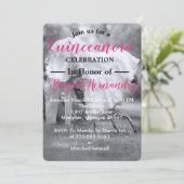 Quinceanera Feest Feestdagenkaart (Staand voorkant)