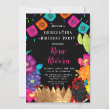 Quinceañera Festive Gold Crown Birthday Party