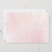 Quinceanera Floral 15e verjaardag Save The Date (Achterkant)