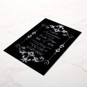 Quinceañera folie uitnodiging (Gedraaid)