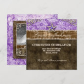 Quinceanera -fotokaart Star Paars Kaart (Voorkant / Achterkant)