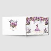 Quinceañera Gastenboek Lila (Volledig)