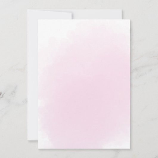 Quinceañera Geometrisch Roze Fuchsia Bloemengoud Save The Date (Achterkant)