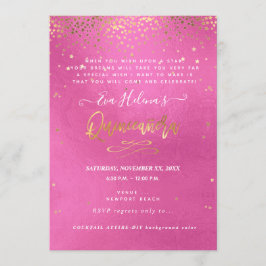 Quinceañera, Geschreven in de Sterren, DIY Roze Kaart