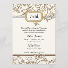 Quinceañera Glam Oude Hollywood Mis Quince Años Kaart