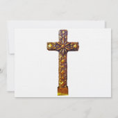 Quinceanera Golden Cross Kaart (Achterkant)