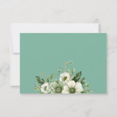 Quinceañera Groen Goud Tiara Bloemvlinder RSVP (Achterkant)