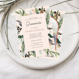 Quinceañera | Groene en terracotta jungle Kaart