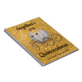 Quinceanera Guest Book Fairy Tale Princess Notitieboek (Rechterzijde)