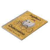 Quinceanera Guest Book Fairy Tale Princess Notitieboek (Linkerzijde)