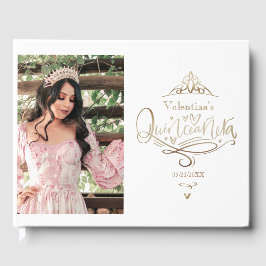 Quinceañera-guestbook Gastenboek