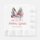 Quinceanera-hakken Servet (Voorkant)