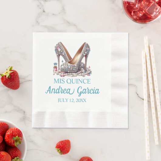 Quinceanera-hakken Servet (Insitu)