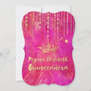 Quinceanera/Heart Strings/Princess/Crown Kaart