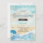 Quinceanera in het kader van de uitnodiging van de (Voorkant)