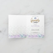 Quinceanera Iridescent Blush Pink Glam Dress (Binnen)